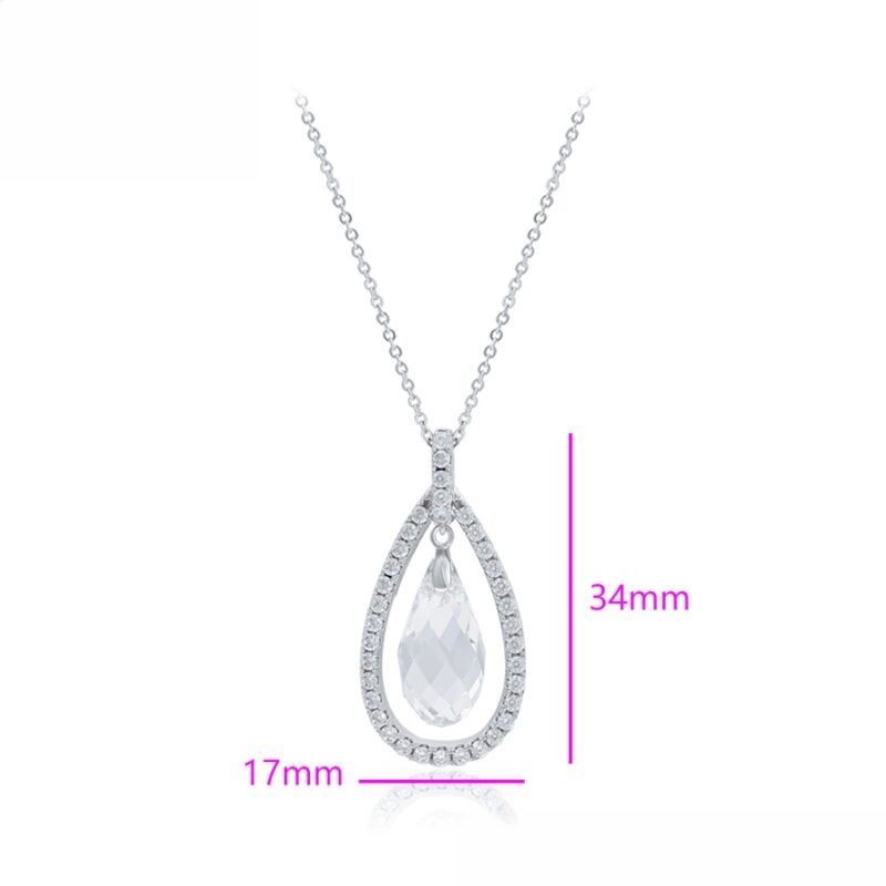 Platinum Plated Necklace - Image 3