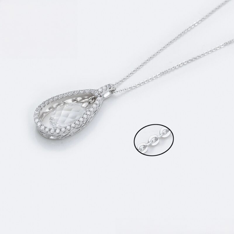 Platinum Plated Necklace - Image 4