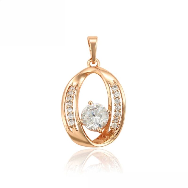 Elegant Rose Gold Color Pendant