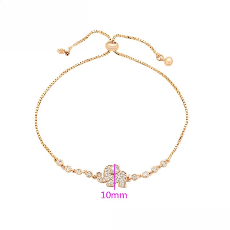Simple 14K Gold Color Bracelet - Image 3