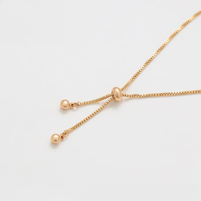 Simple 14K Gold Color Bracelet - Image 6
