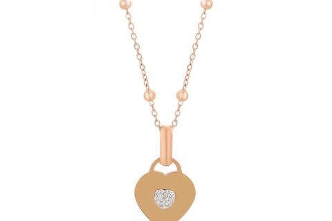 Rose Gold Color Necklace