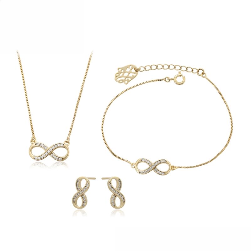 Simple 14K Gold Color Set