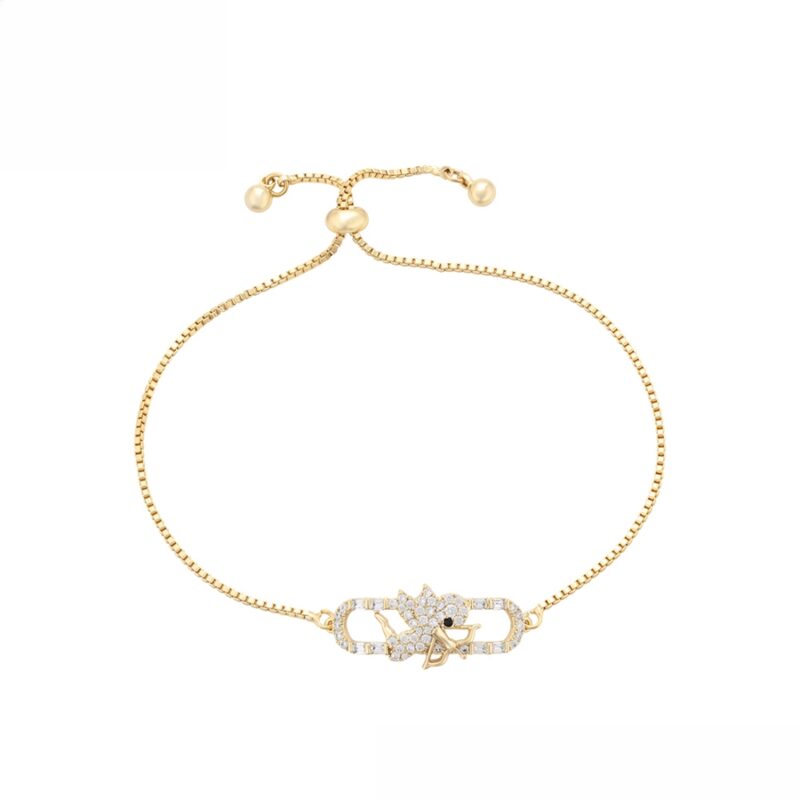 Simple 14K Gold Color Bracelet