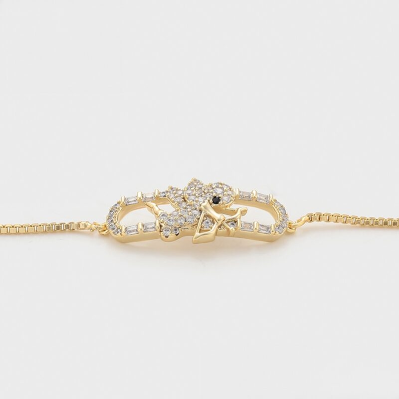 Simple 14K Gold Color Bracelet - Image 5