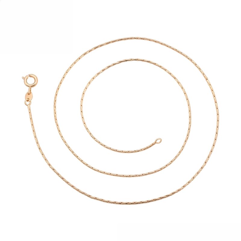 Simple 18K Gold Color M&L Necklace