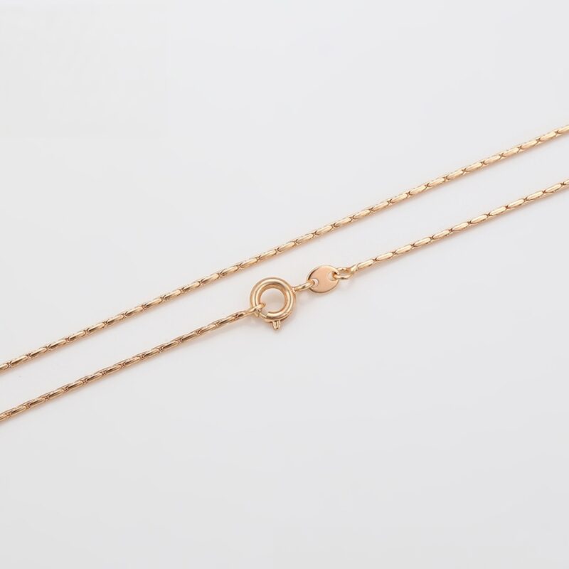 Simple 18K Gold Color M&L Necklace - Image 2