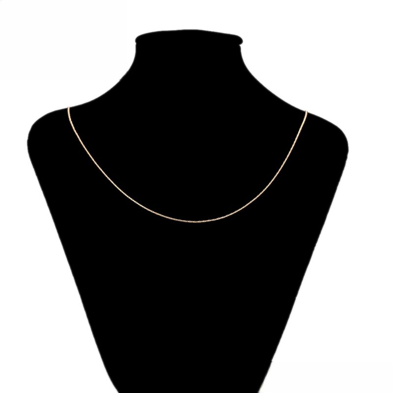 Simple 18K Gold Color M&L Necklace - Image 4