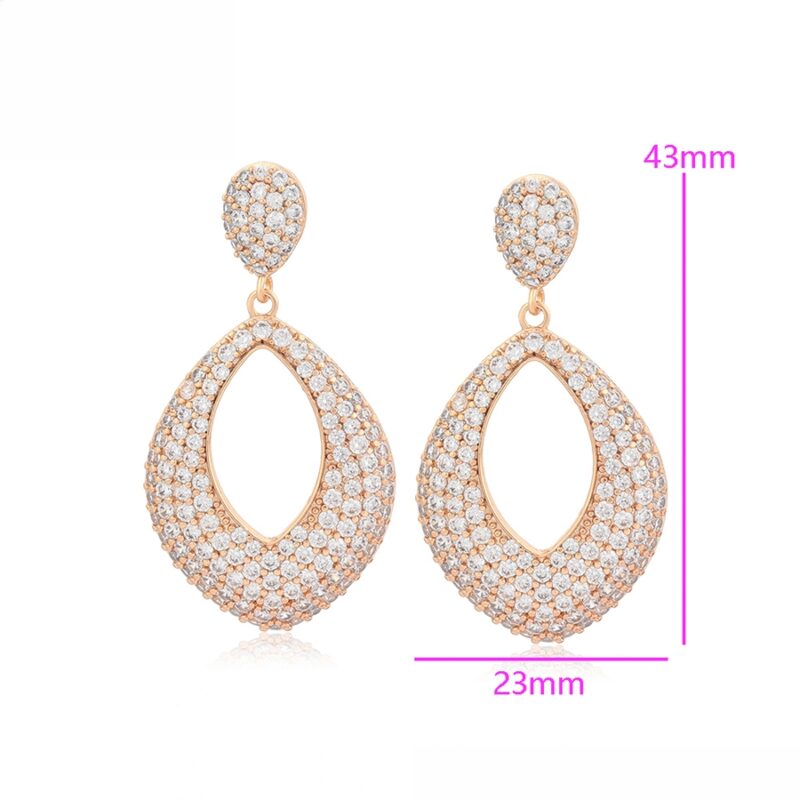 Luxury 18K Gold Color Earring - Image 3