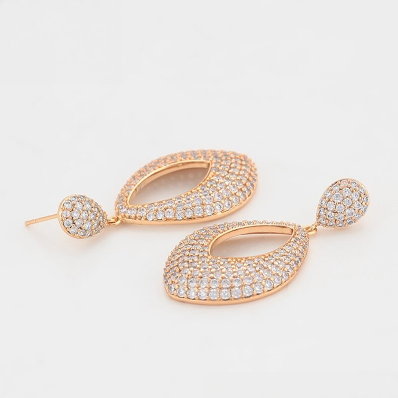 Luxury 18K Gold Color Earring - Image 2