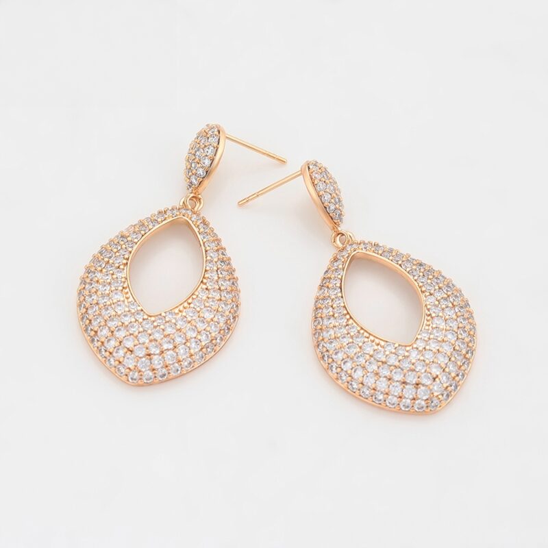 Luxury 18K Gold Color Earring - Image 4