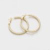 Simple 14K Gold Color Earring - Image 2