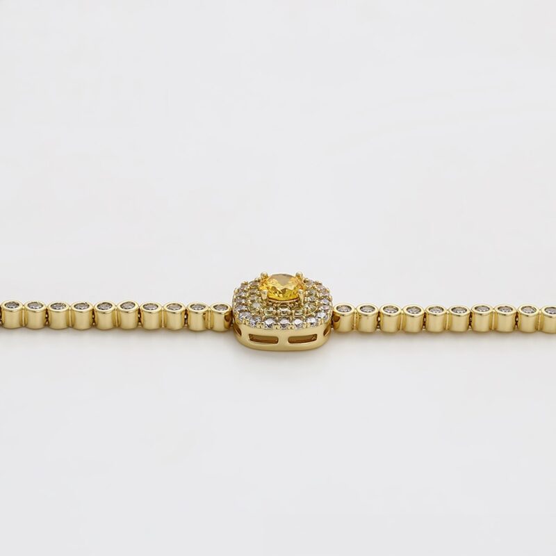 Elegant 14K Gold Color Bracelet - Image 5