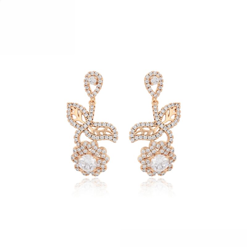 Elegant 18K Gold Color Earring