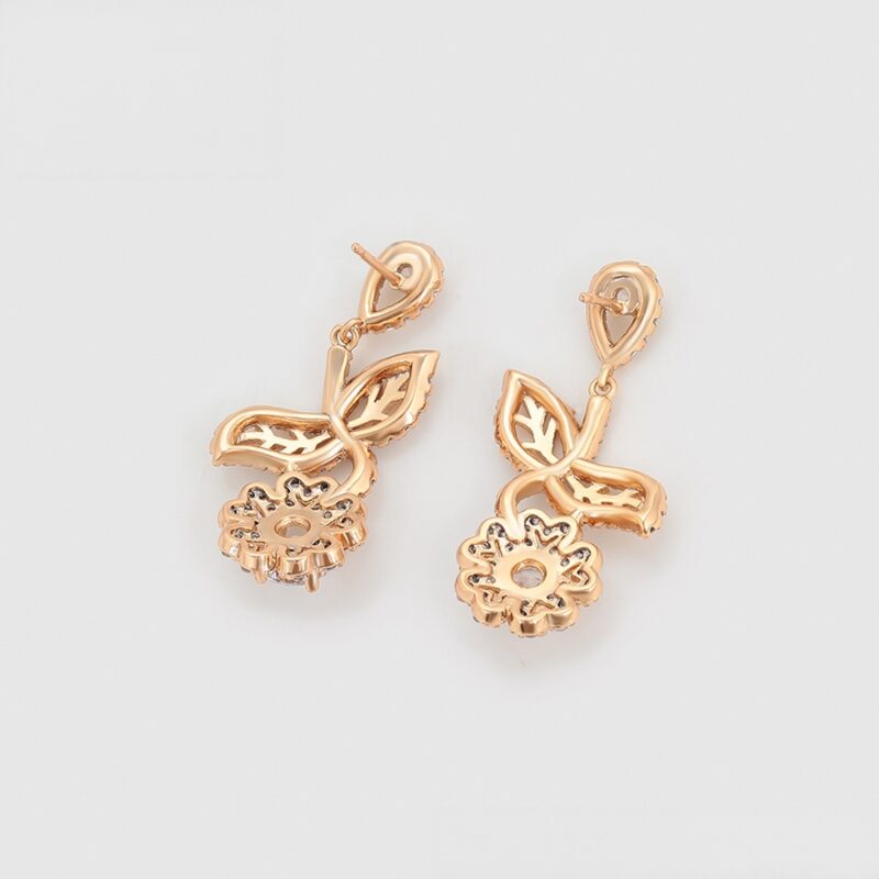 Elegant 18K Gold Color Earring - Image 5