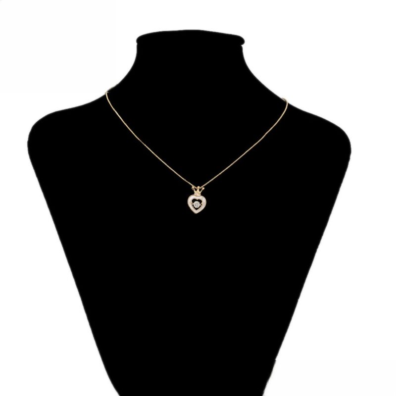 Dancing Stone Heart Necklace - Image 4