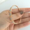 Elegant 18K Gold Color Bangle