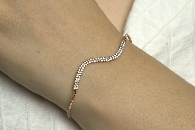18K Gold-Plated Daily Wear Adjustable Bracelet - Image 2