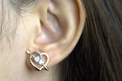 18K Gold-Plated Daily Wear Earring
