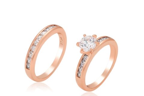 Daily wear elegant Rose gold color ring