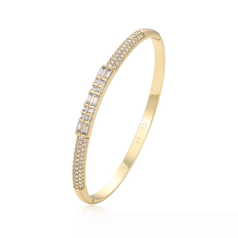 Daily wear fashion elegant 14K glod color bangle