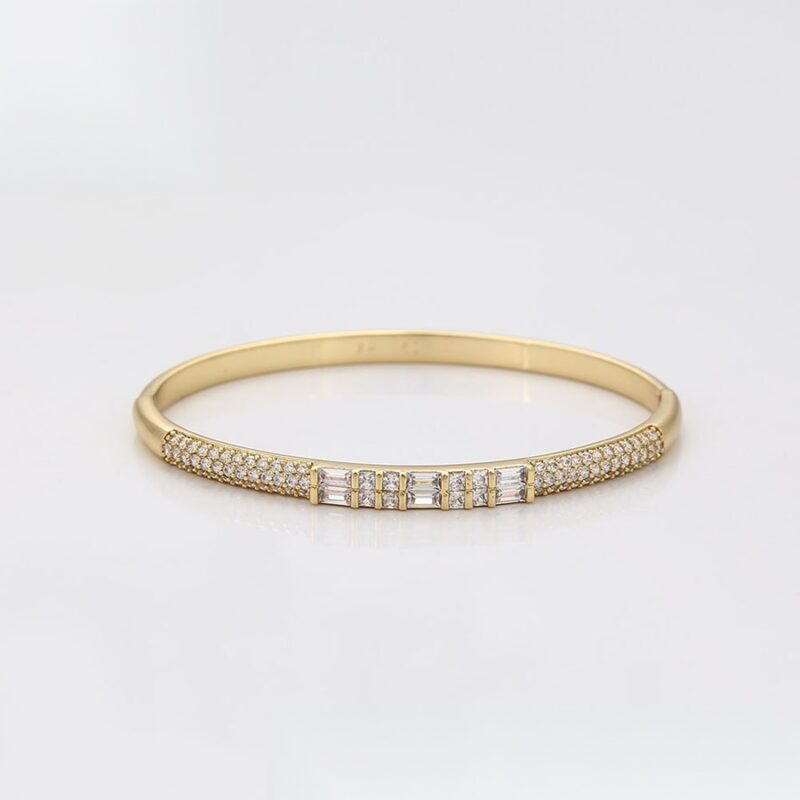 Daily wear fashion elegant 14K glod color bangle - Image 5