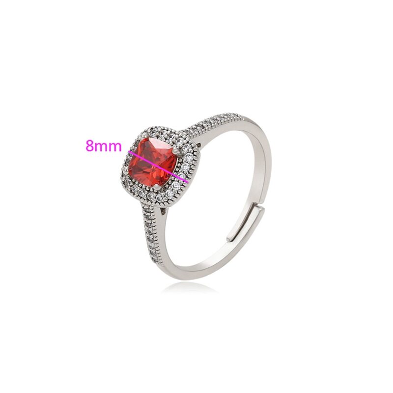 Daily wear elegant platinum plated ring - Image 2
