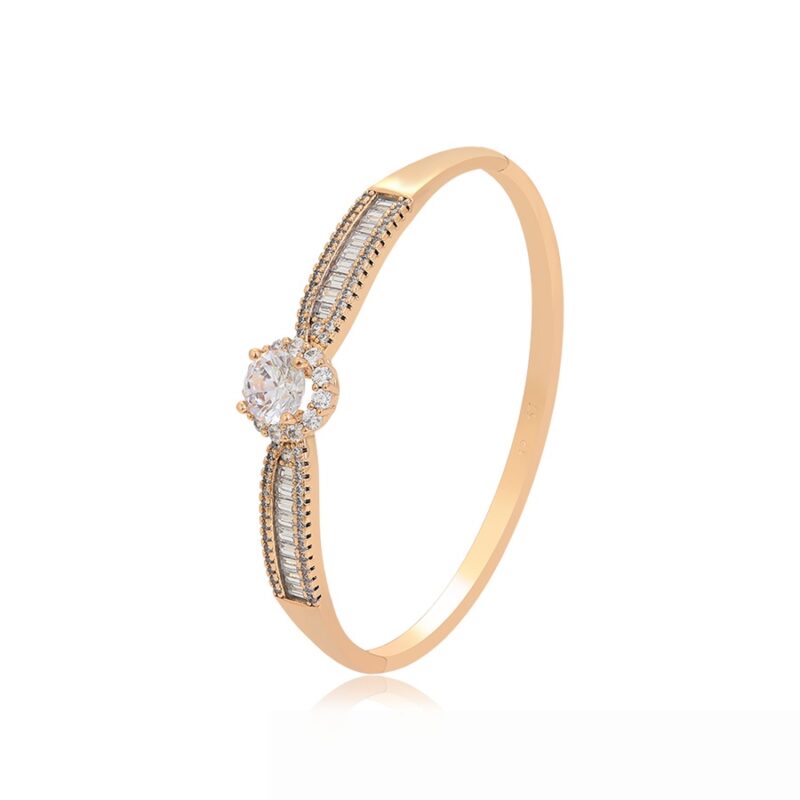 Daily wear fashion 18K gold color bangle