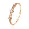 Daily wear fashion 18K gold color bangle