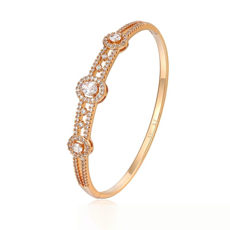 Daily wear fashion 18K gold color bangle