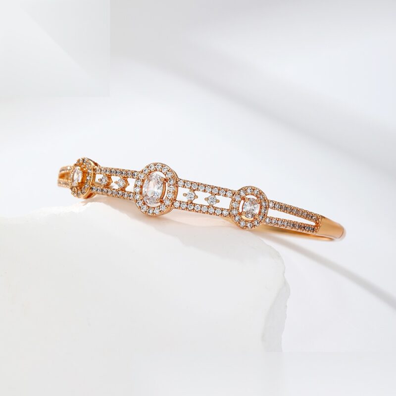 Daily wear fashion 18K gold color bangle - Image 3
