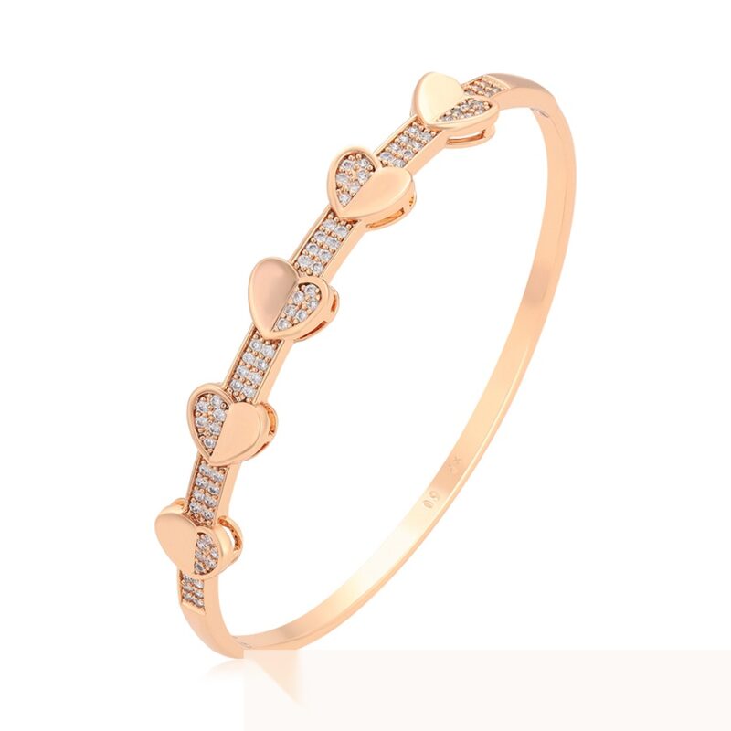 Daily wear fashion 18K gold color bangle