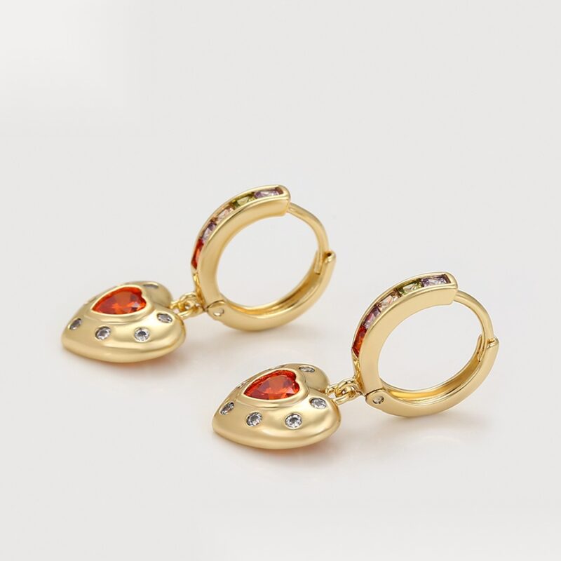 Daily wear elegant 14K gold color earring - Image 5