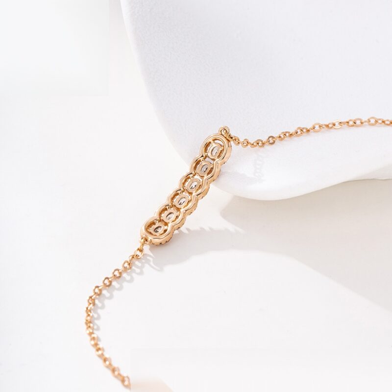 Daily wear fashion elegant 18K gold color bracelet - Image 3