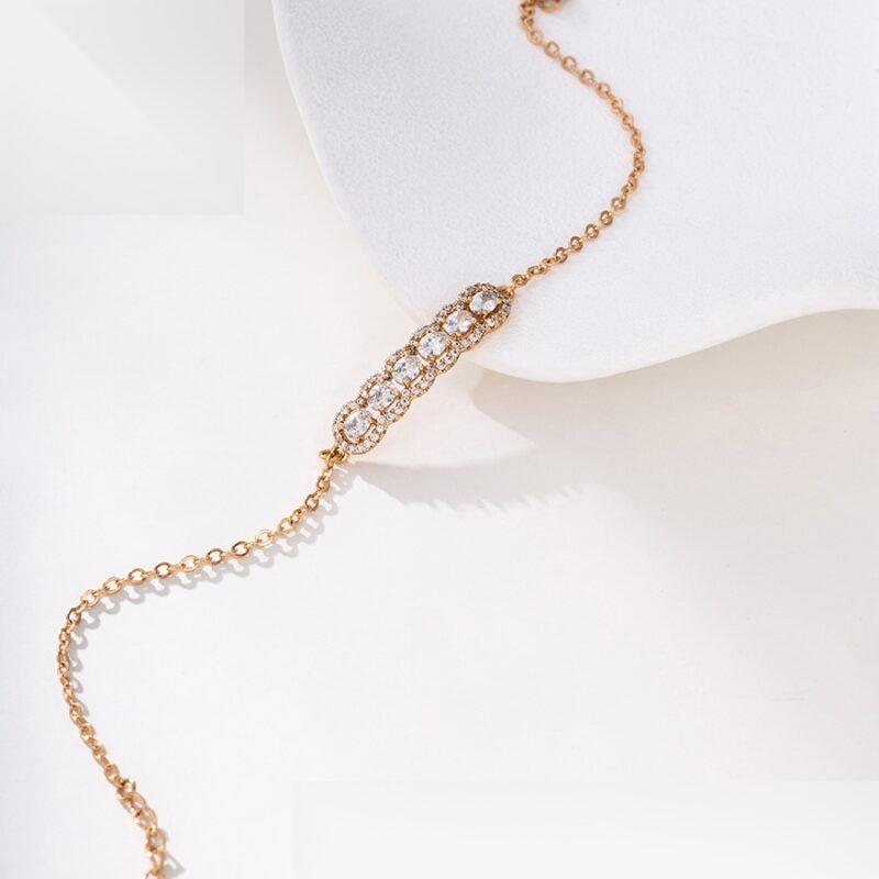 Daily wear fashion elegant 18K gold color bracelet - Image 4