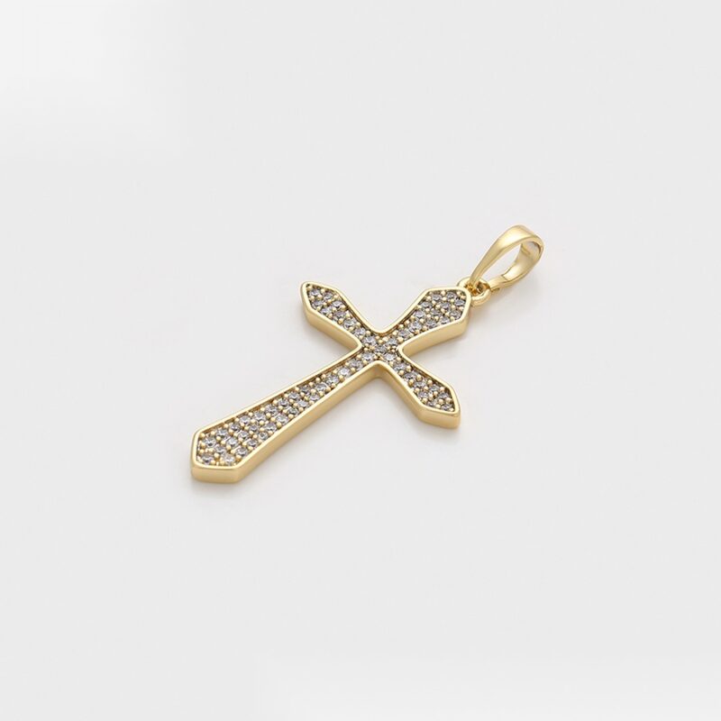 Daily wear fashion simple 14K gold color pendant - Image 5