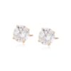 Daily wear fashion simple 18K gold color 9mm earring