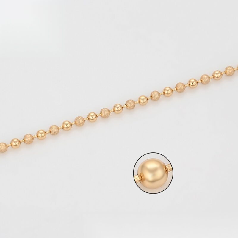 Daily wear fashion simple 18K gold color necklace - Image 5